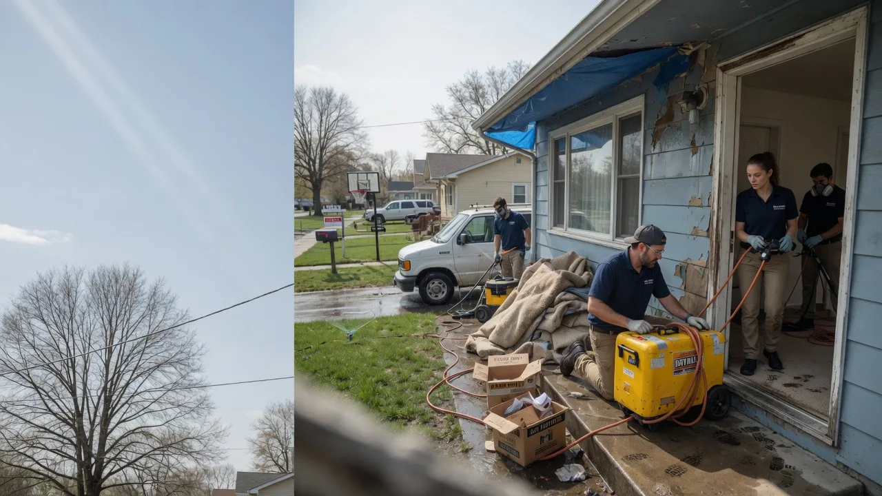 Basement Flood Cleanup in Green Lane, PA near me